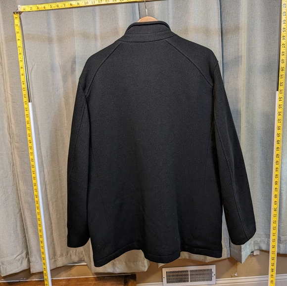 Cole Haan Coat made of 70% virgin wool Size XL in black - Picture 2 of 16
